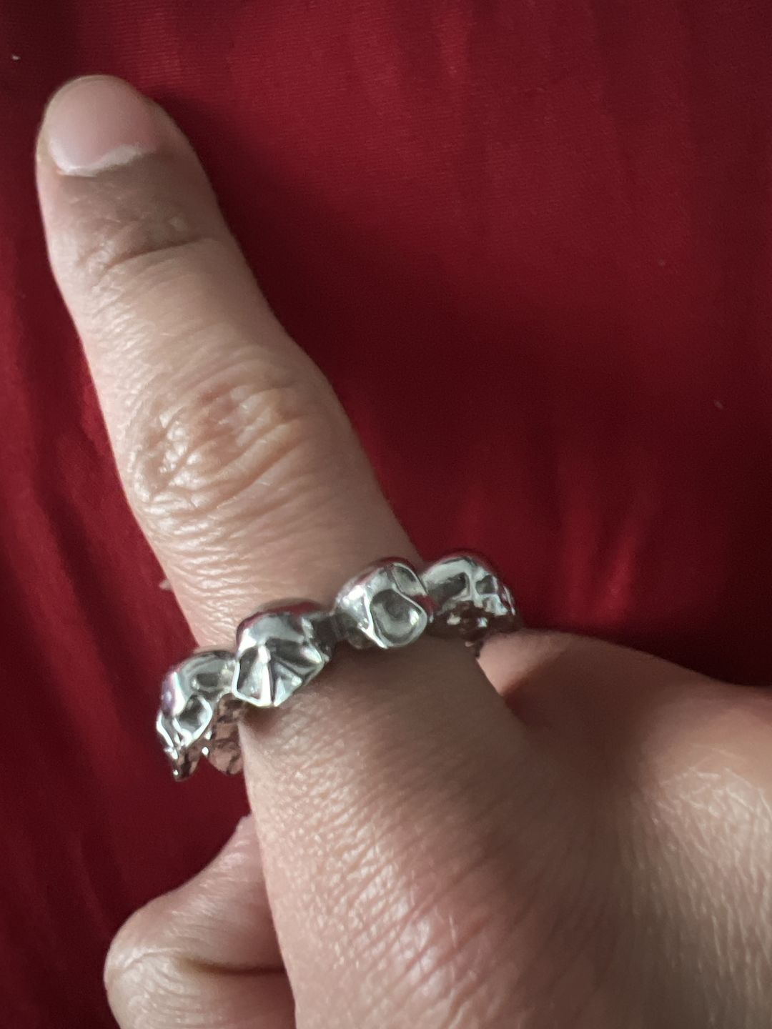 Customer photo review of 10 STAGES OF ADDICTION RING