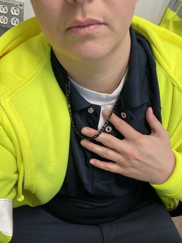 Customer photo review of 7mm Figaro Link Chain