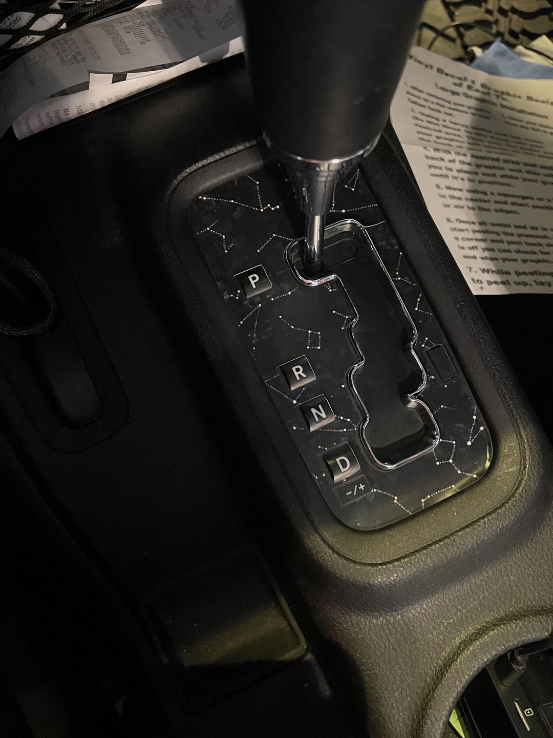 Customer photo review of Gear Shift Box Cover Accessory for 2012-2018 Wrangler JK JKU