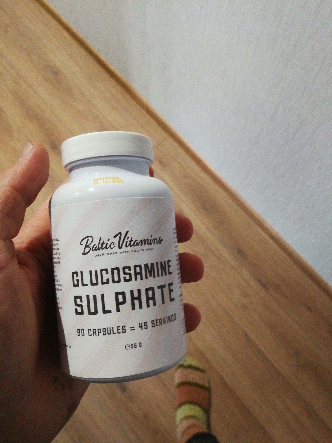 Customer photo review of Glikozamīns 500 mg (90 kapsulas)