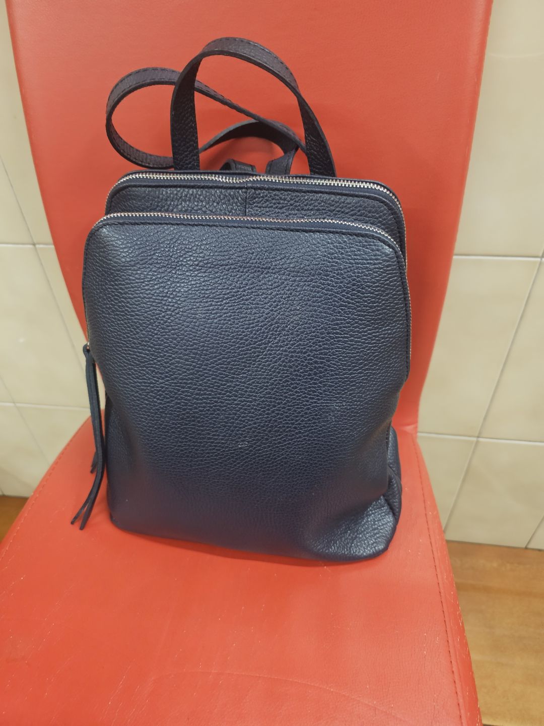 Customer photo review of Paolo - Zaino in Pelle