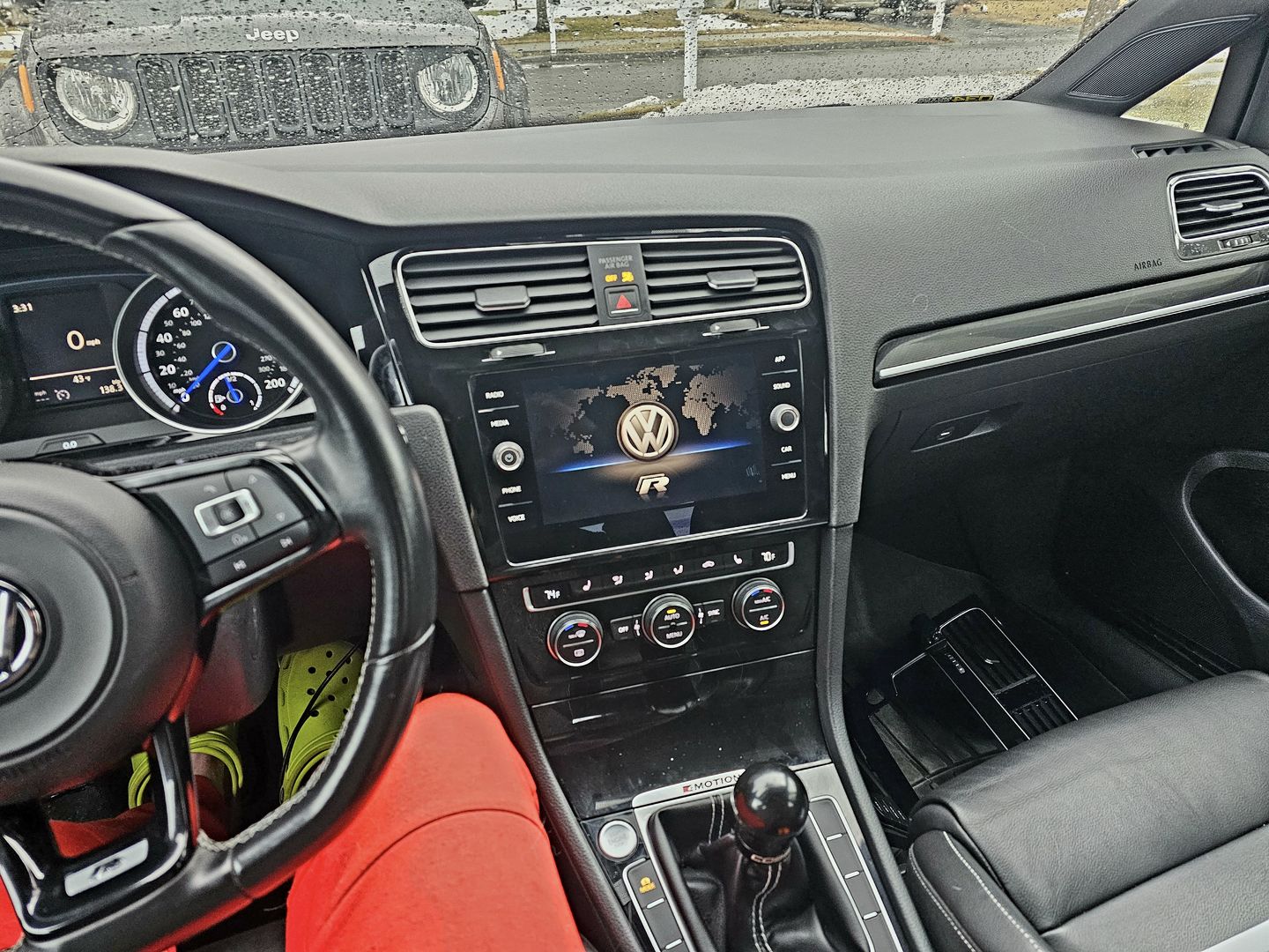 Customer photo review of VW MK7 Golf/GTI/GolfR/E-Golf 8" Glass Display Retrofit Kit (Nav/Non Nav)