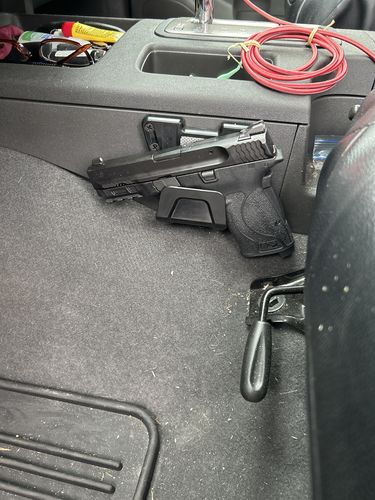 Customer photo review of Magnetic Holster