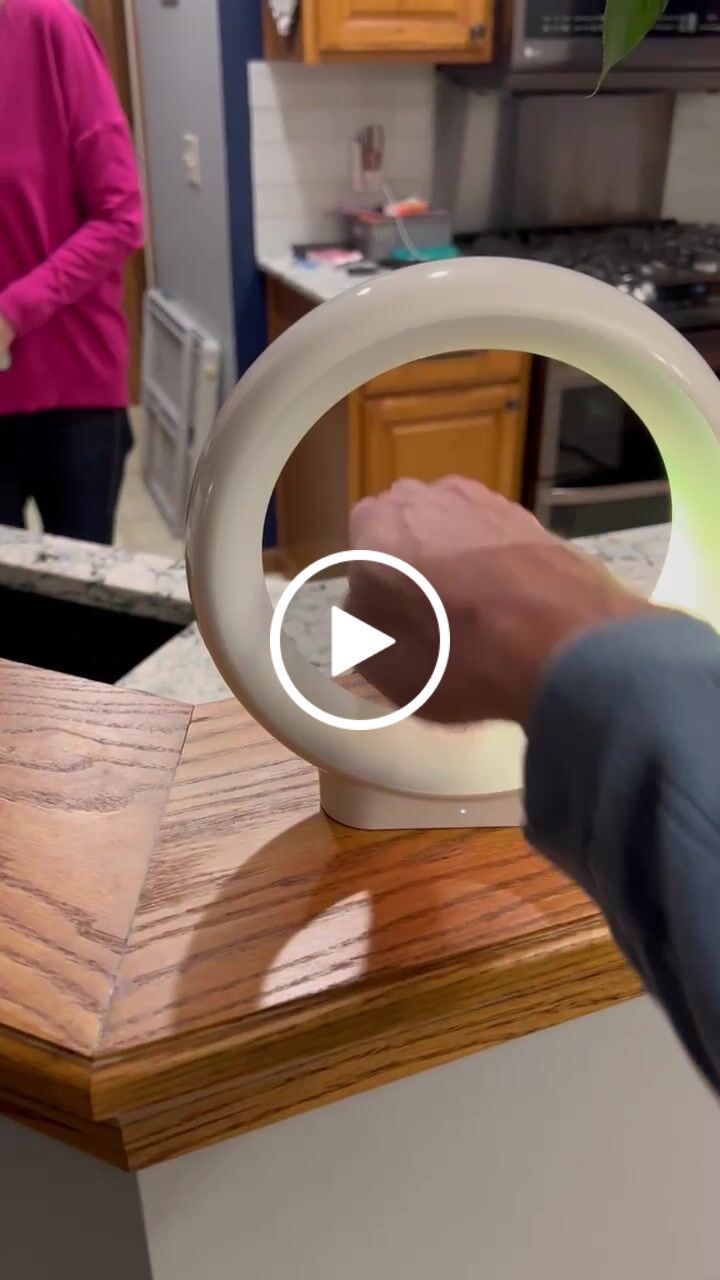 Customer video review of Infinity Lamp