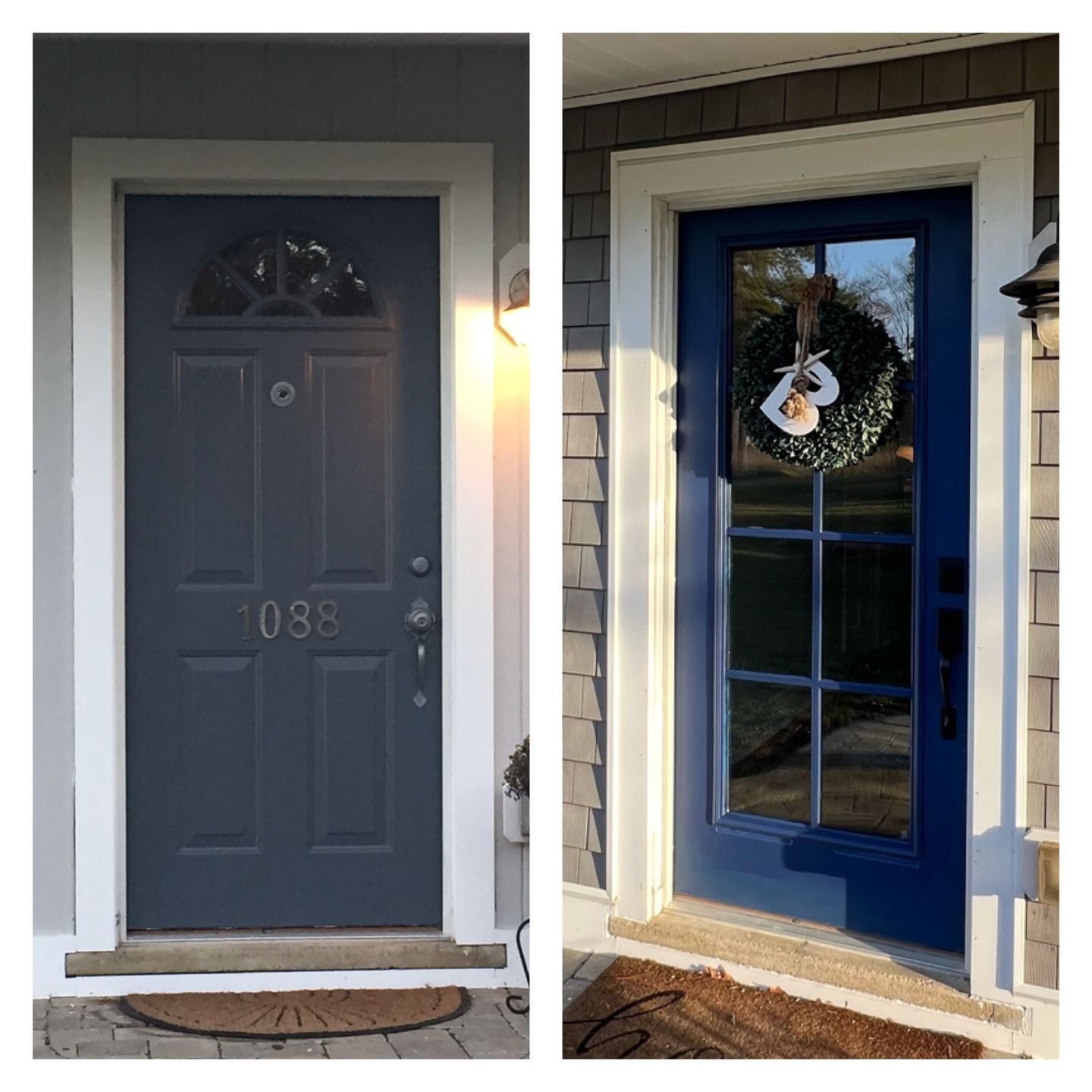 Customer photo review of Clear 8 Lite Glass and Frame Kit (Full Lite 24" x 66" Frame Size)
