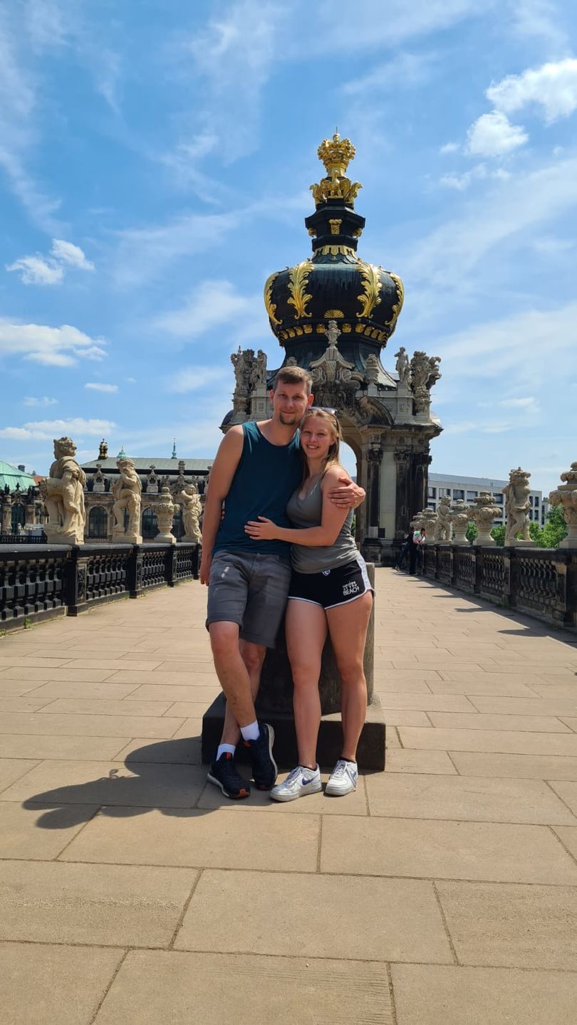 Customer photo review of Fahr vorsichtig - Paar-Schlüsselanhänger