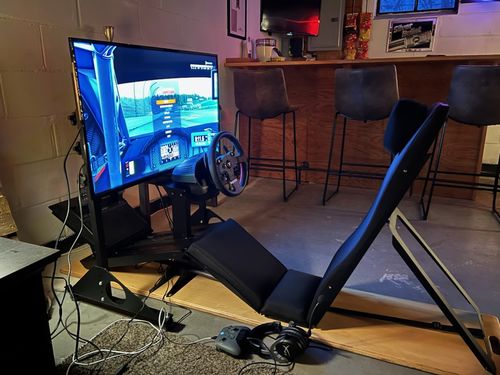 Customer photo review of Portable Monitor Stand