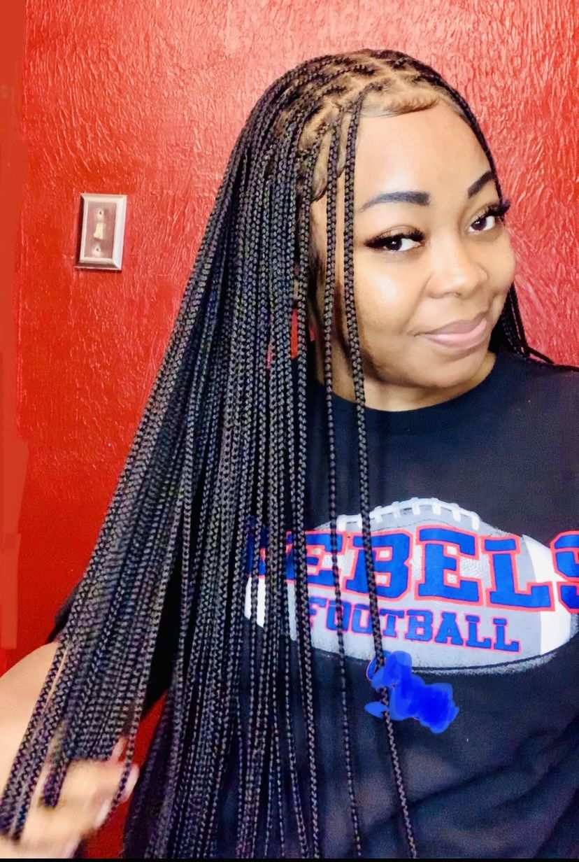 Customer photo review of Shade Knotless Braid Wig (Ready To Ship)