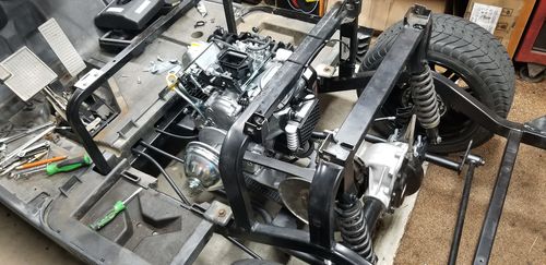 Customer photo review of Predator 22hp Installation Kit for Yamaha G29/Drive Golf Carts