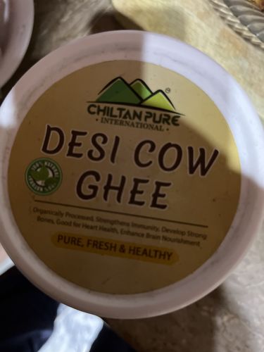 Customer photo review of Desi Cow Ghee 🐄 Strengthen Immune System, Energy Booster, Good for Heart Health ❤️, Helps in Bone Development & Aids in Weight Loss, No.1 Cow Ghee in PAK 🇵🇰