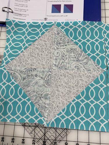 Customer photo review of 2023 Block of the Month; Starlight Sparkler Quilt Pattern | Digital PDF Pattern