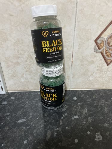 Customer photo review of Black Seed Oil Gummies