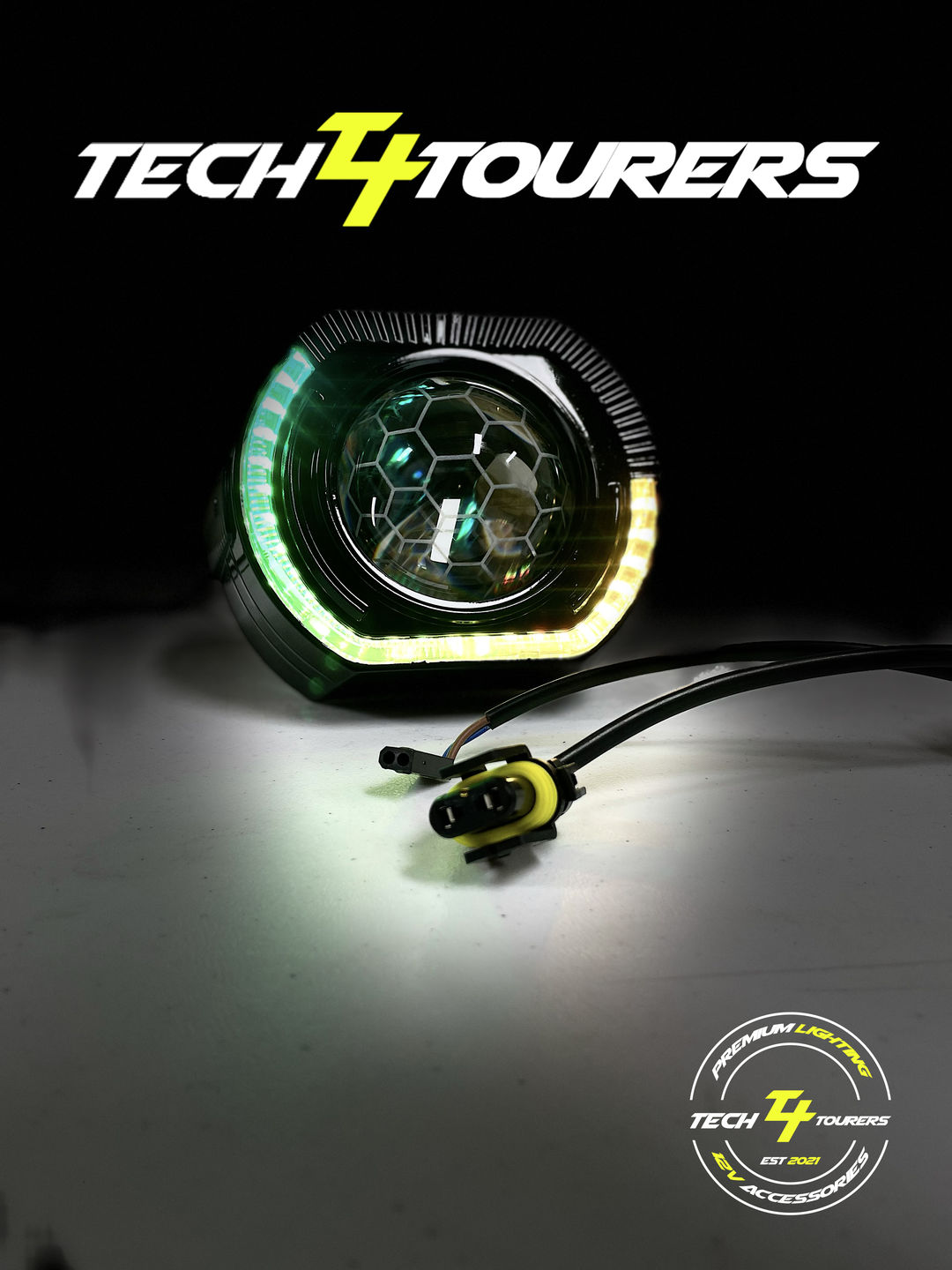 Customer photo review of DIY PROJECTOR RETROFIT KIT (Hawk Eye 3.0")