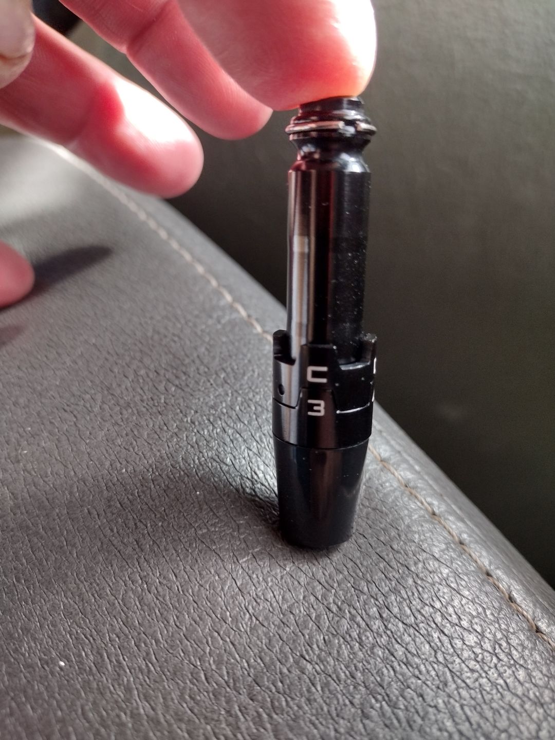 Customer photo review of Titleist SureFit Driver Compatible Shaft Adapter Sleeve
