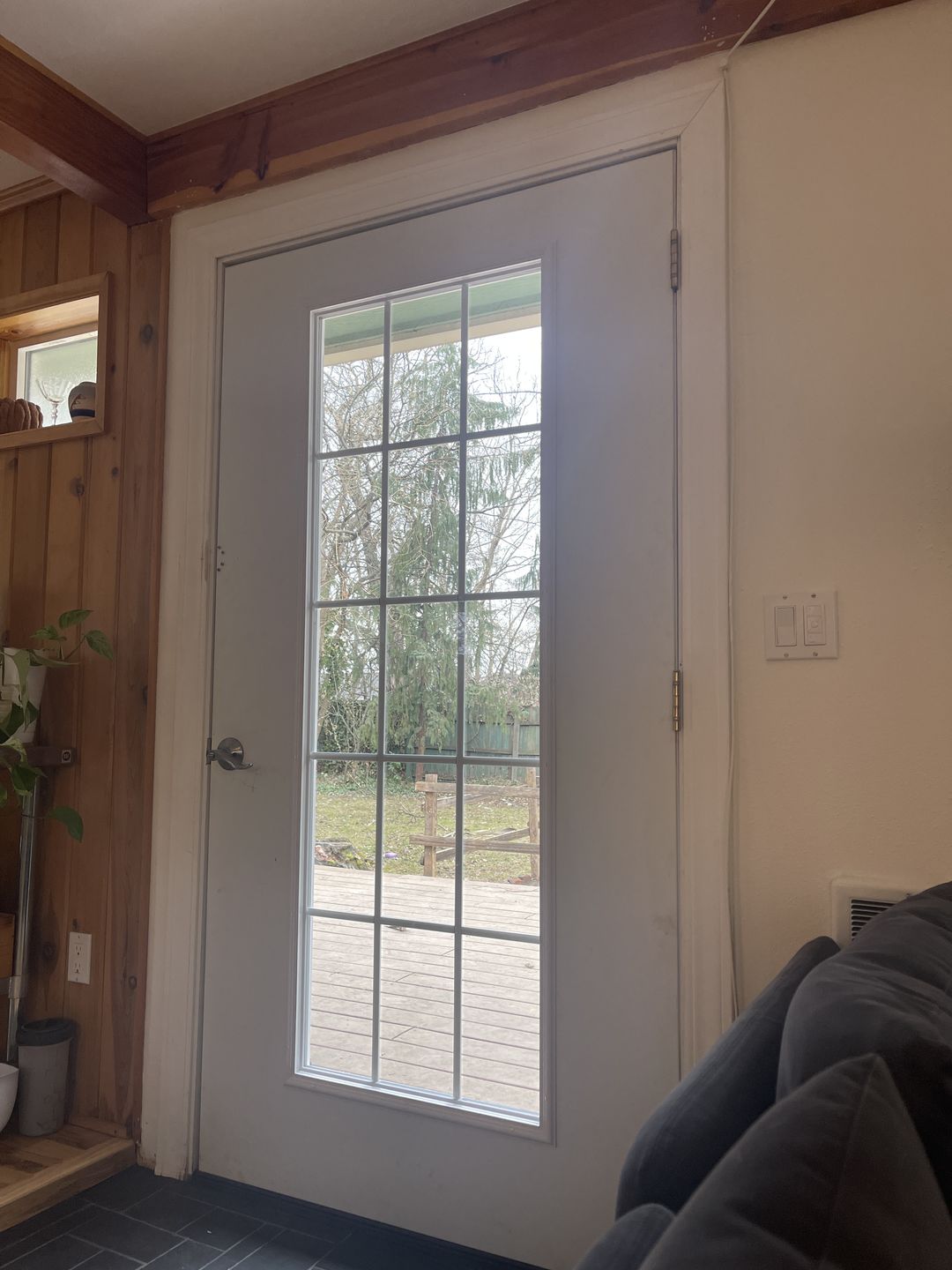 Customer photo review of Grills Between Glass 15 Lite Glass and Frame Kit (Full Lite)