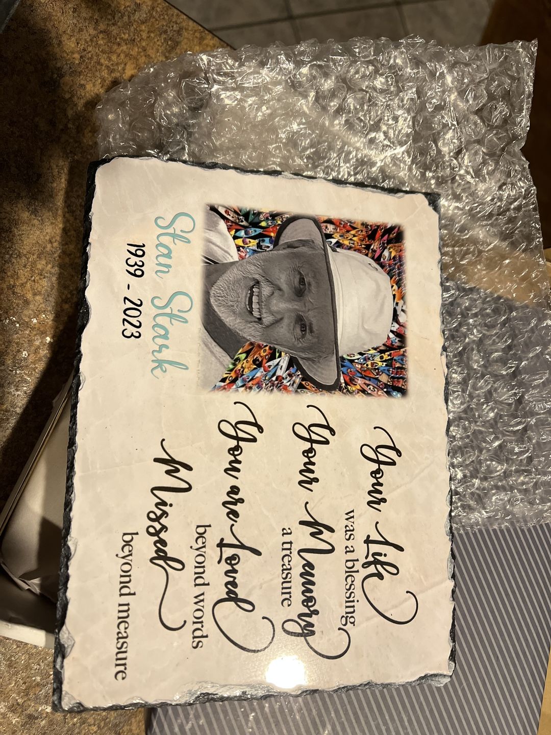 Customer photo review of Your Life, Your Memory