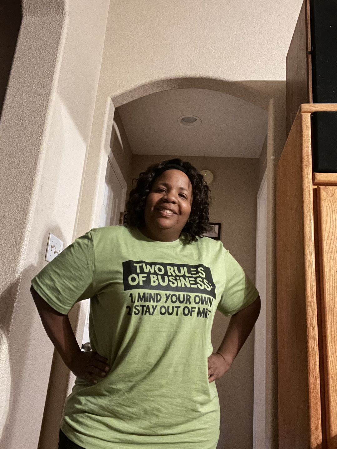 Customer photo review of Two Rules of Business