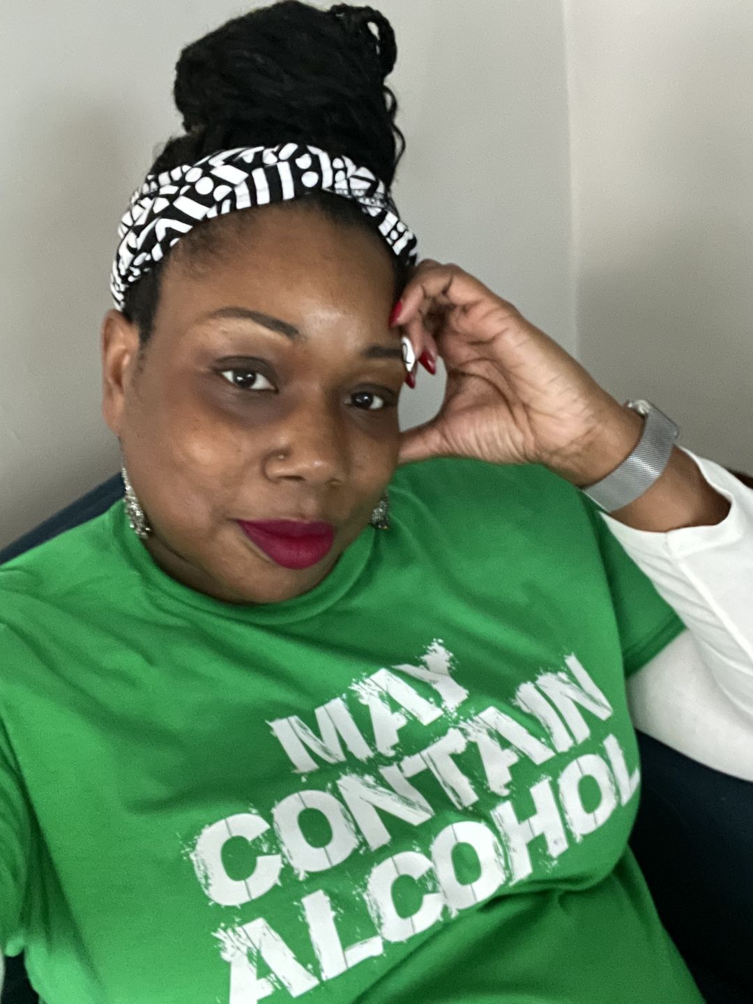 Customer photo review of May Contain Alcohol