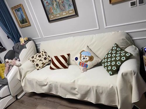 Customer photo review of Waterproof Anti-cat scratch Sofa Cover，Blanket Couch Cover