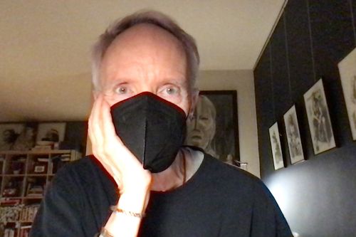 Customer photo review of KN95 Filtered Face Mask Packs in Black