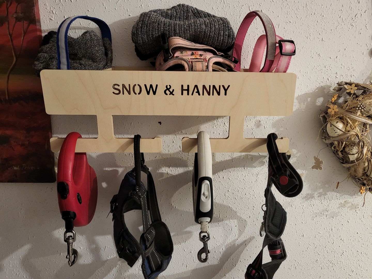 Customer photo review of PERSONALISIERUNG: Hundegarderobe XL