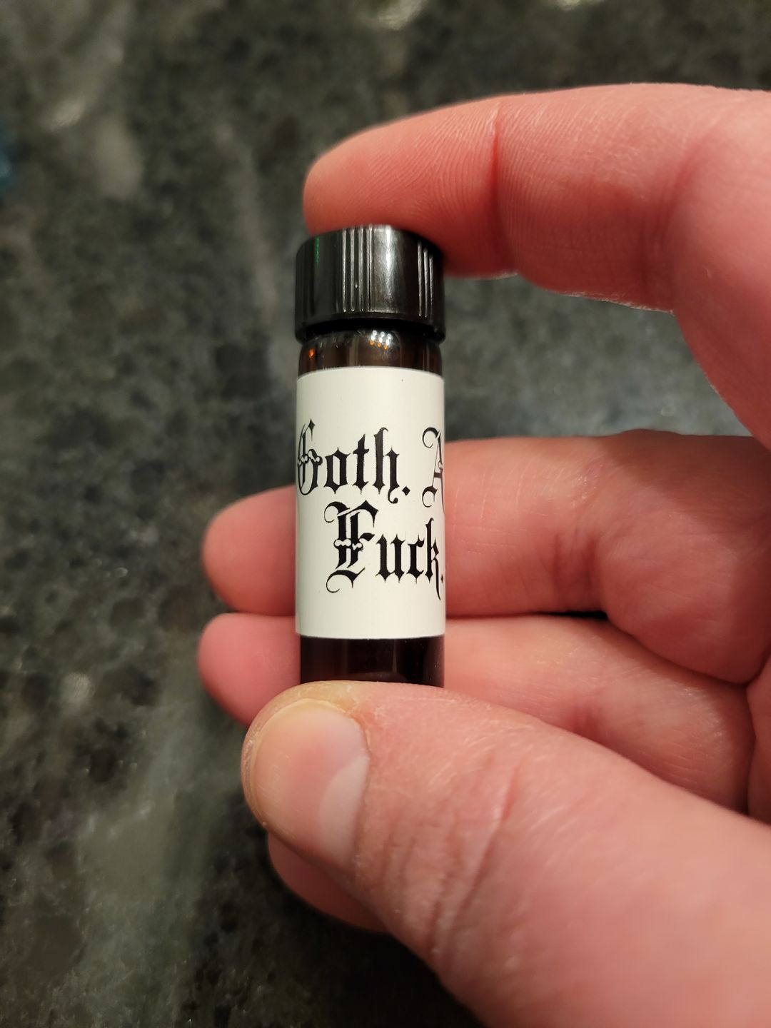 Customer photo review of Goth as Fuck
