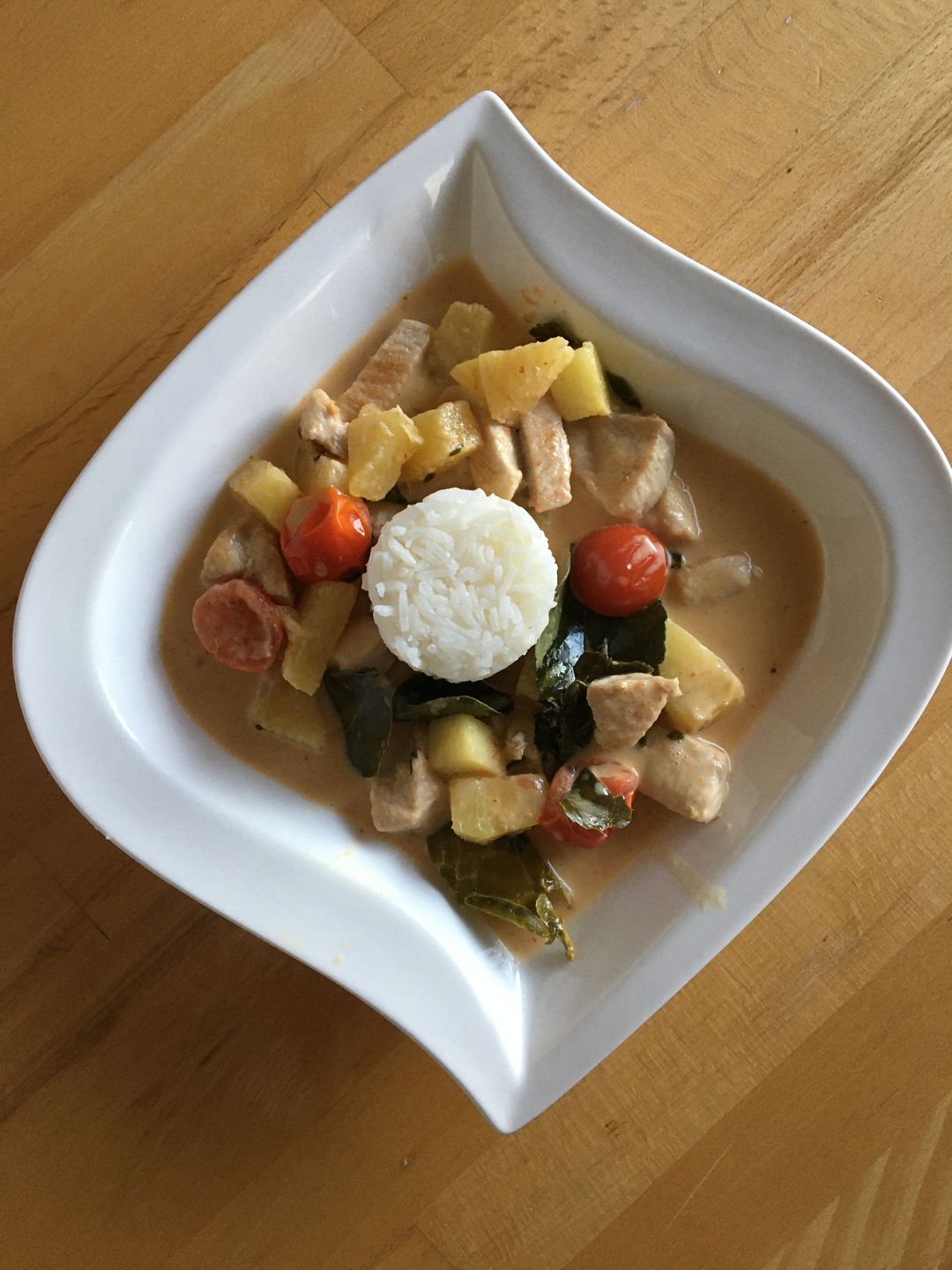 Customer photo review of Rotes Thai Curry Kochbox (für 3-4 Portionen) in der Schilfgrastasche