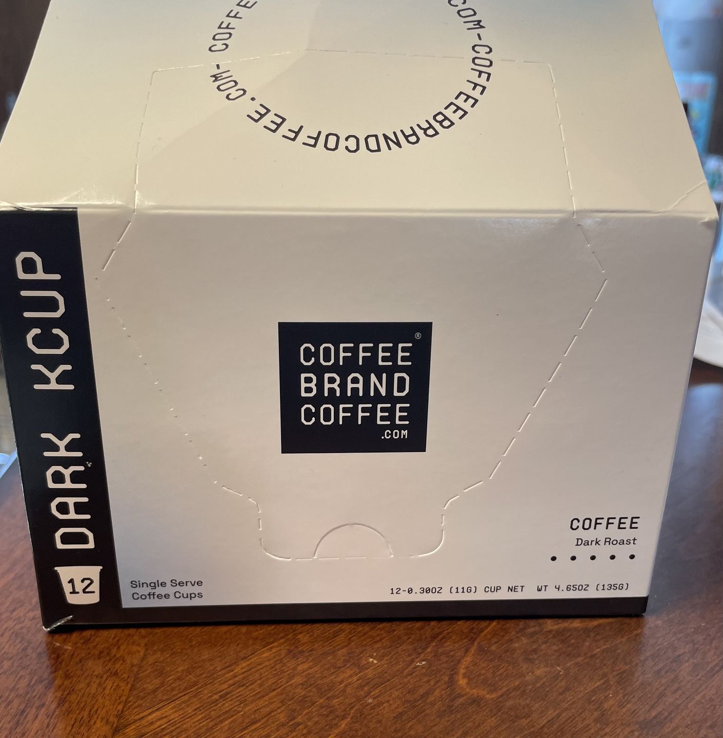 Customer photo review of Dark Roast Kcups