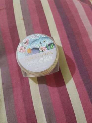 Customer photo review of Organic Lavender Lip Balm