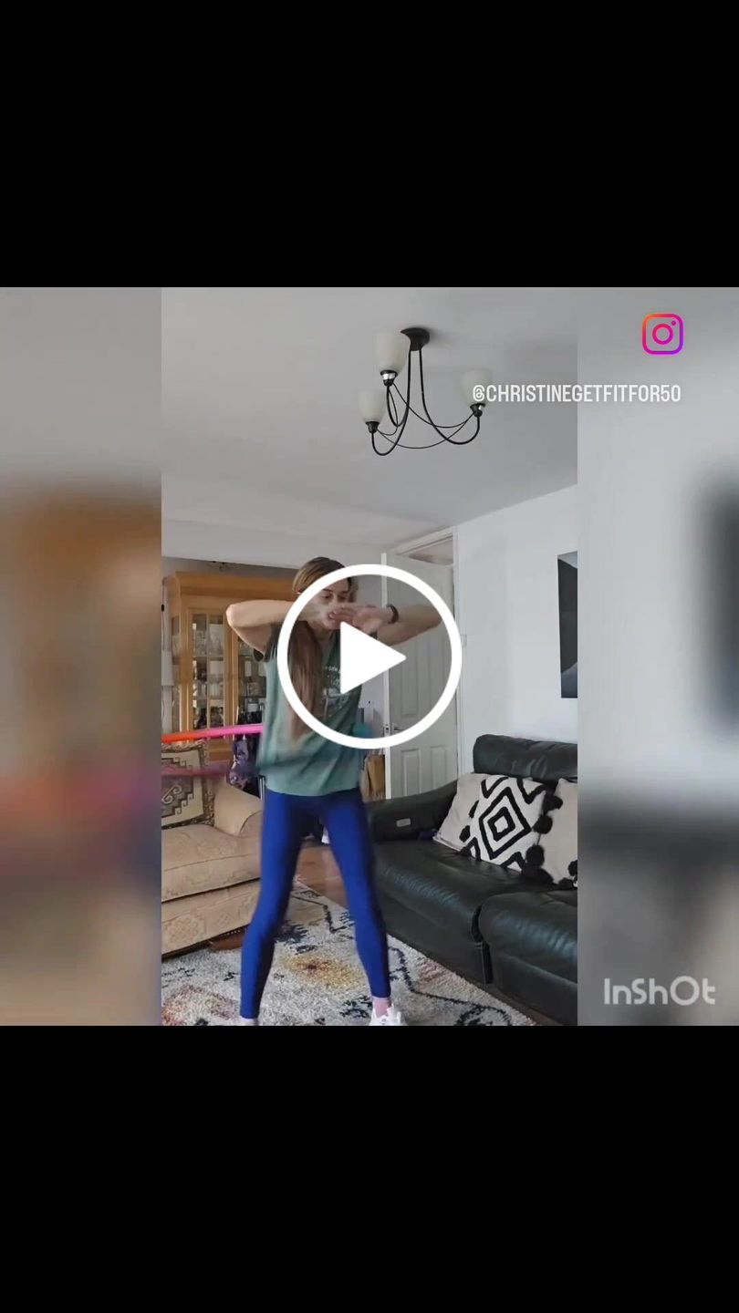Customer video review of Powerhoop Deluxe Weighted Hula Hoop 1.9kg