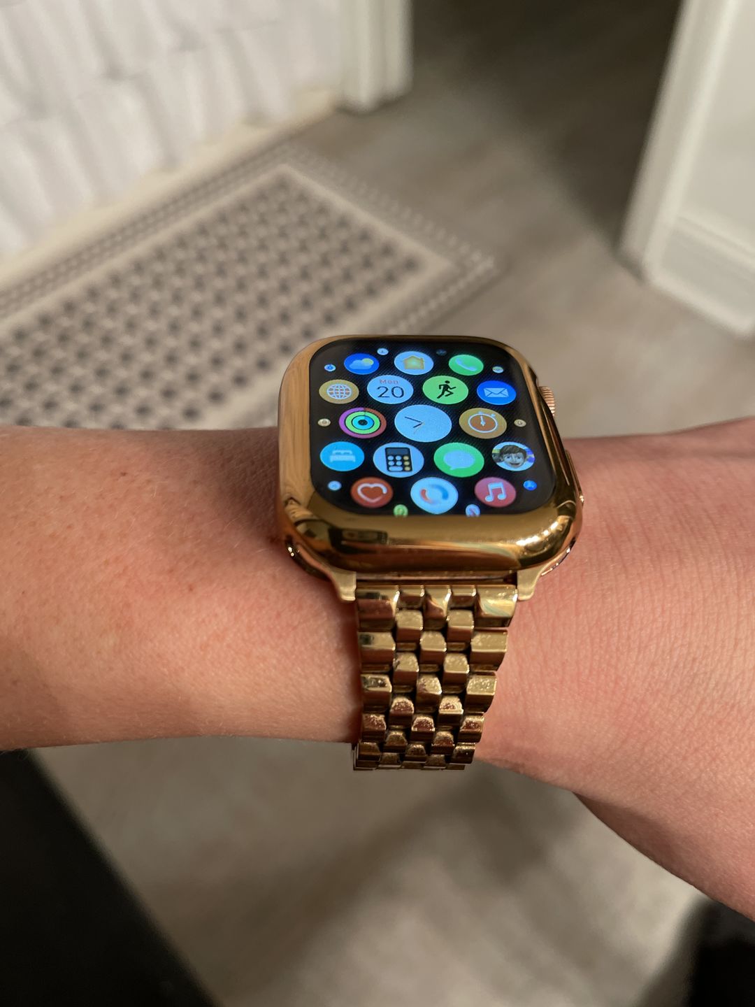 Customer photo review of Aegis Silicone Watch Case