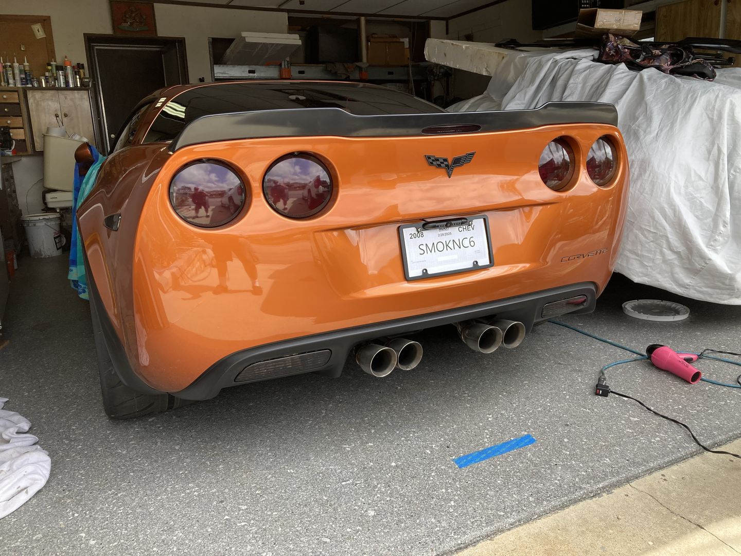 Customer photo review of Corvette C6 Base Model Aerodynamic Body Kit | ZR1 Extended Package