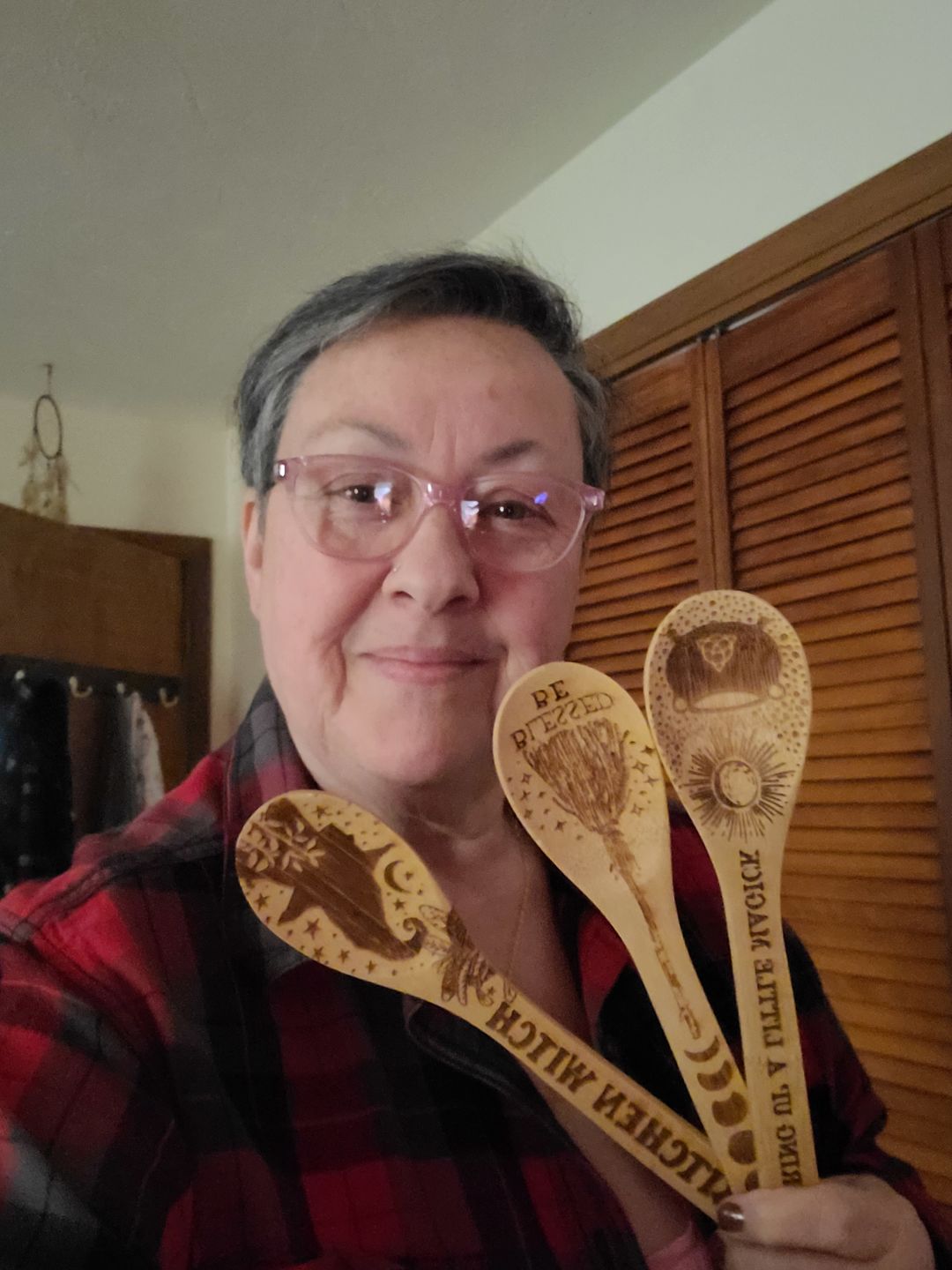 Customer photo review of Witchy Bamboo Wooden Spoon