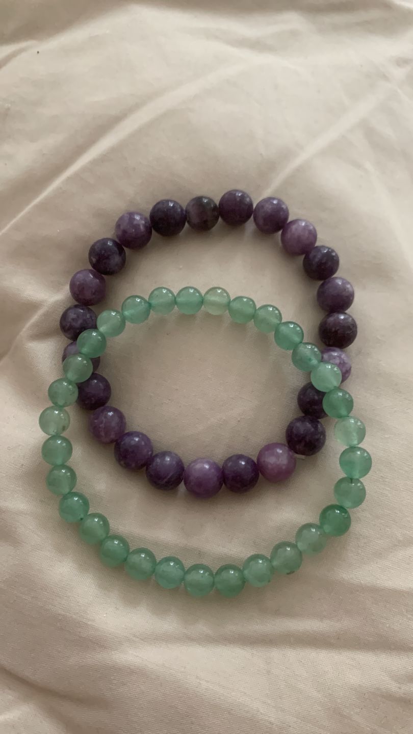 Customer photo review of Bracelet Lépidolite
