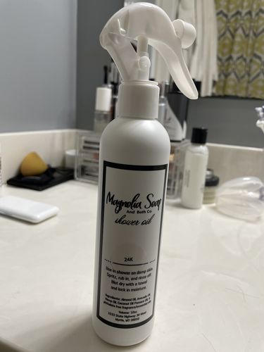 Customer photo review of Shower Oil