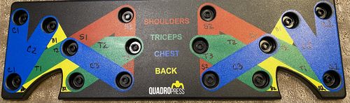 Customer photo review of QUADROPRESS™ Ultimate Pushup Machine