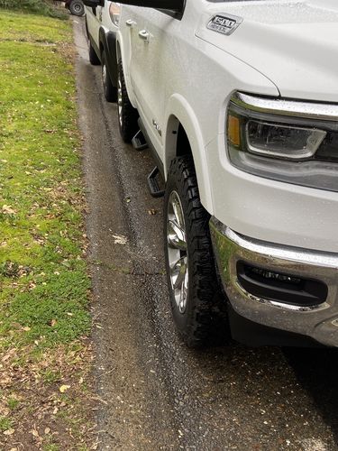 Customer photo review of Wheel Spacers 6X5.5 Hubcentric 1.5 inch for 2019-2023 RAM 1500 Real Forged