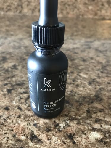 Customer photo review of Full Spectrum CBD Oil Tincture