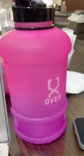 Customer photo review of 1.5L Oversized Bottle with Flip Cap