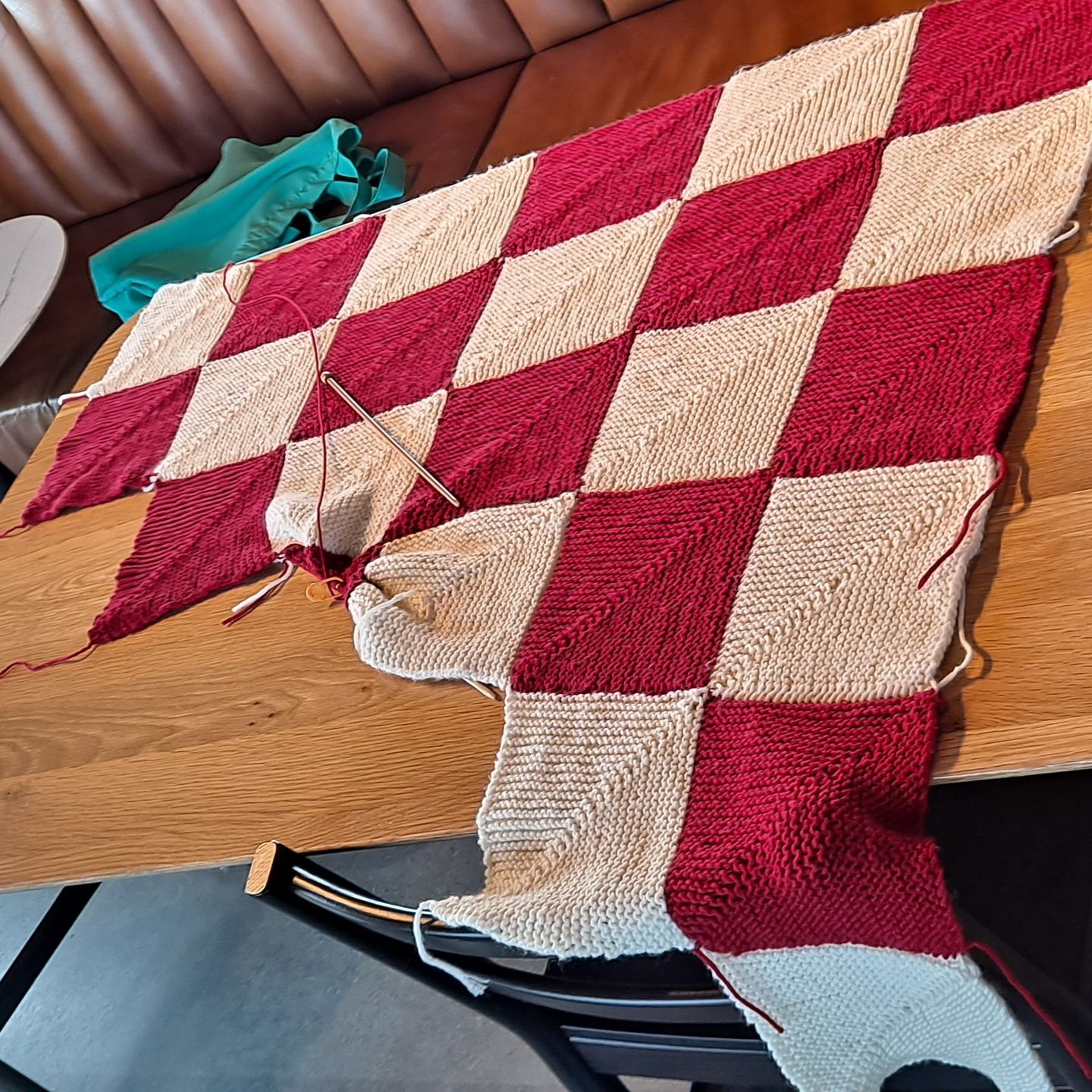 Customer photo review of Plymouth Yarn Worsted Merino Superwash Knitting Yarn
