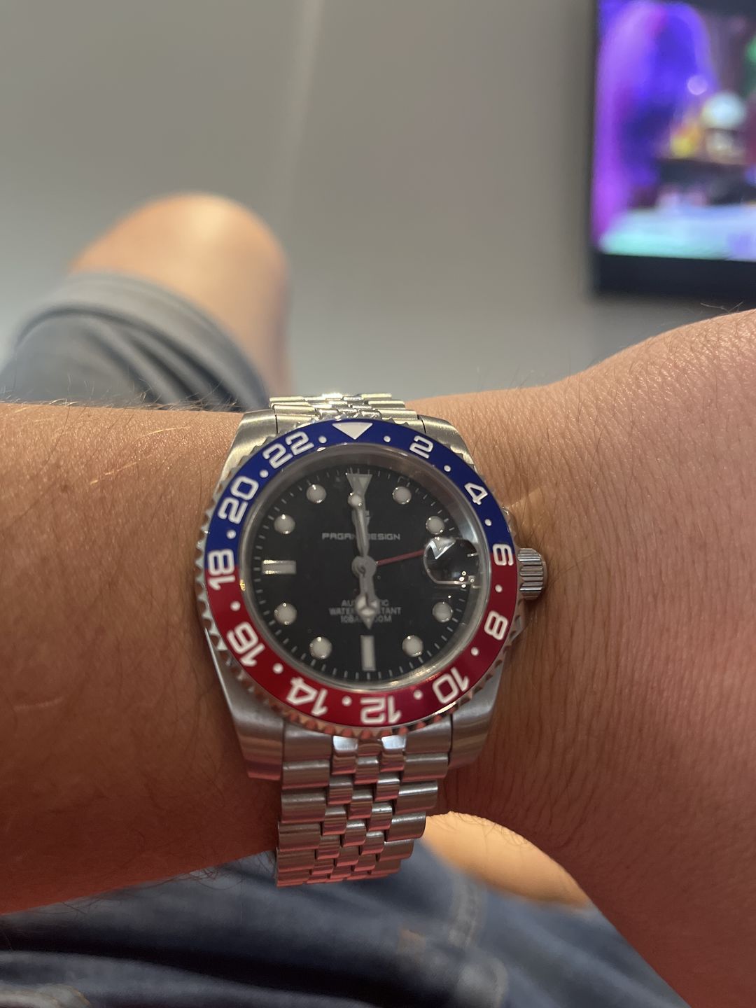 Customer photo review of Pagani Design PD-1662 "GMT-Master II"