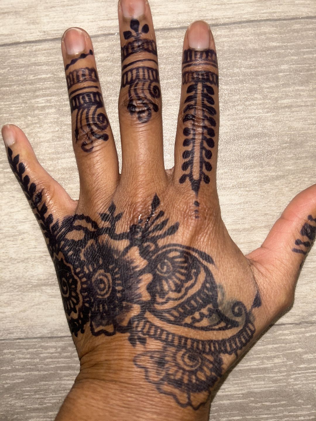 Customer photo review of 1 oz. Bottle of Fresh Jagua tattoo Gel