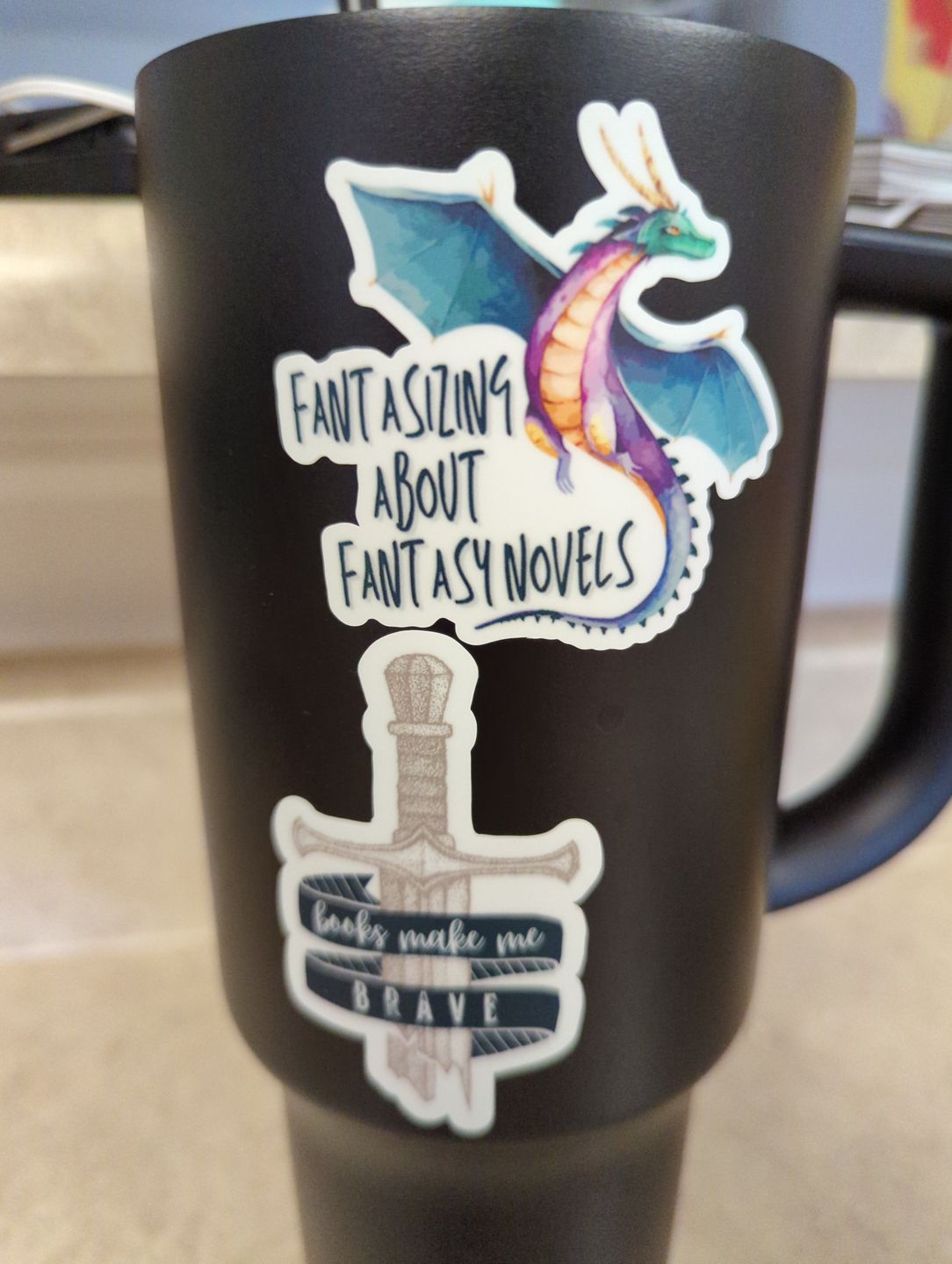 Customer photo review of magical sticker bundle