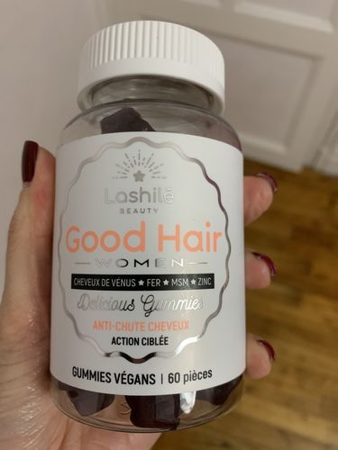 Customer photo review of Good Hair Vitamins Boost - 1 mois