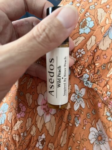 Customer photo review of WILD PEACH PERFUME OIL