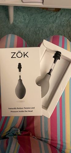 Customer photo review of Zōk- Naturally Reduce Pressure and Tension Inside the Head