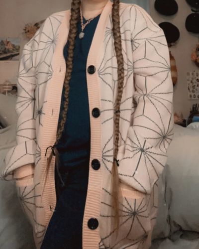 Customer photo review of Demon Sister Cardigan