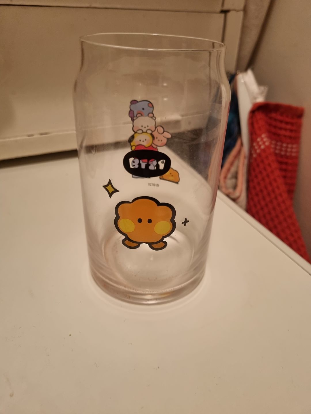 Customer photo review of BT21 MININI GLASS CUP