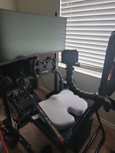 Customer photo review of Portable Monitor Stand