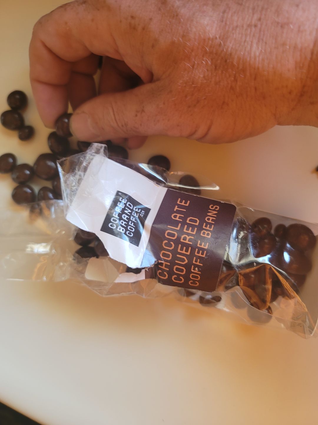 Customer photo review of Dark Roast Kcups
